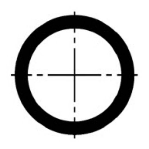 Picture of Pipe 5m:400X8.0 Ventilation extruded PE 100-RC black