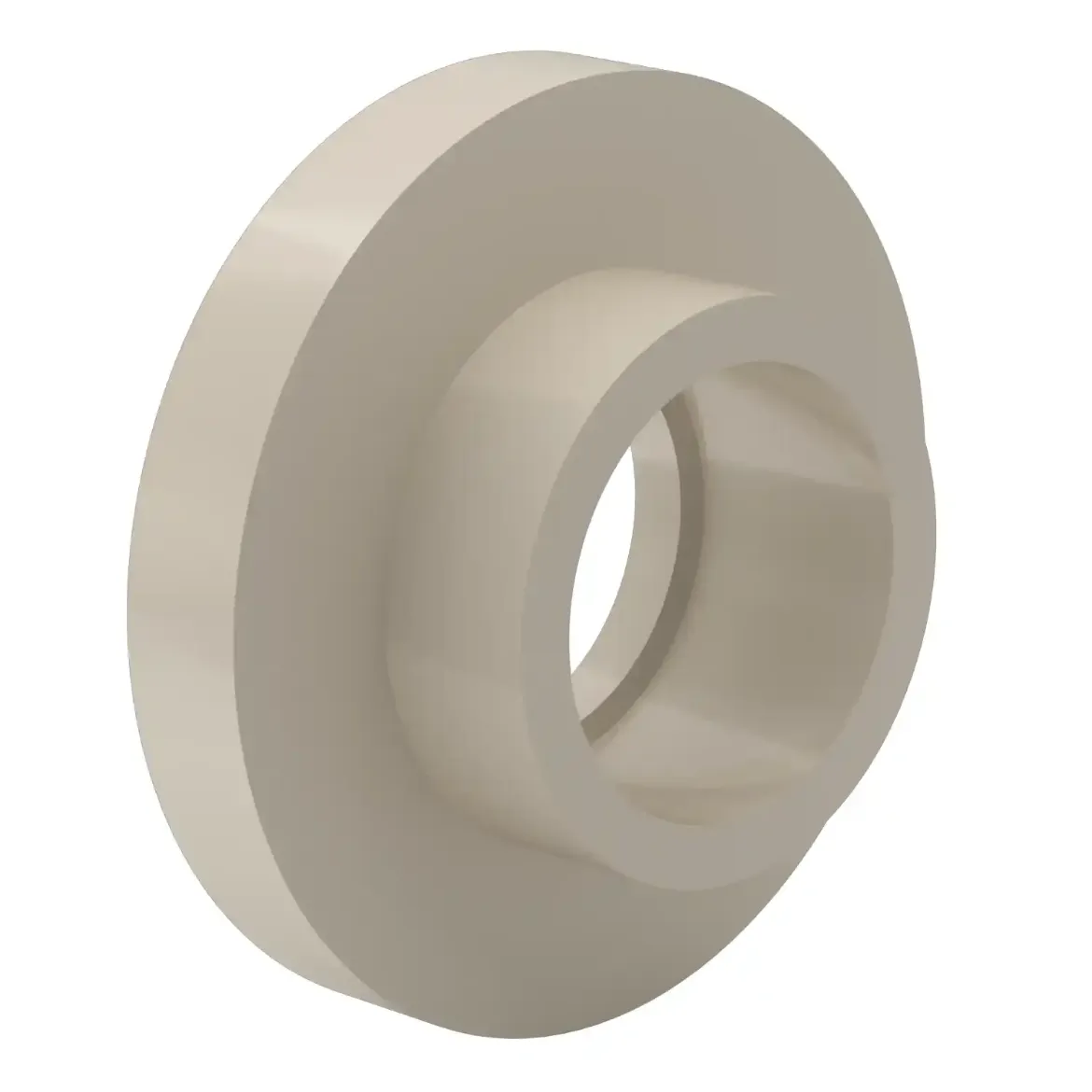 Picture of Flange Adaptor DIN:63 MOP 20bar injection moulded Socket-welding PPR grey