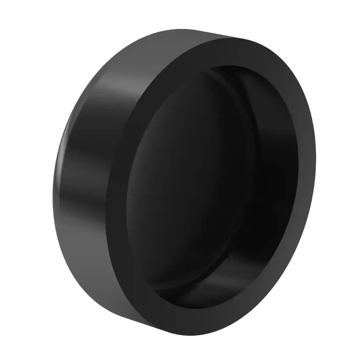 Picture of End Cap:450 SDR11 ISO S-5 short spigot injection moulded Butt-welding PE 100-RC black