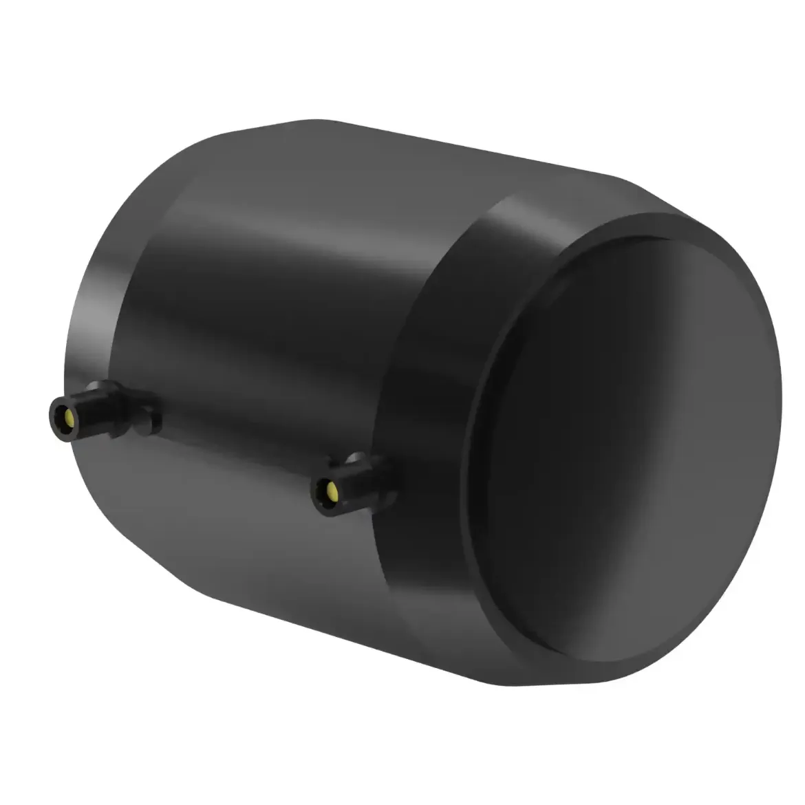 Picture of E-End Cap:140 SDR17-11 MOP water 16bar/gas 10bar injection moulded Electro-fusion W/P PE 100-RC black