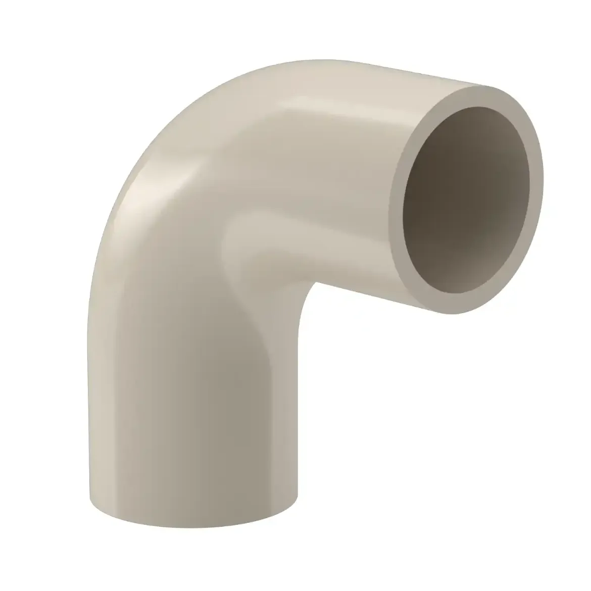 Picture of MULTI-Bend 90deg:160X14.6 SDR11 ISO S-5 long spigot injection moulded Butt+E-socket-welding PPR grey