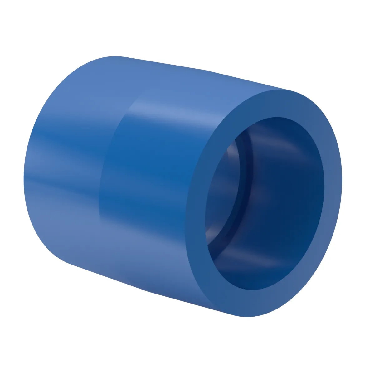 Picture of Socket:20 MOP 16bar injection moulded Socket-welding PE 100 blue