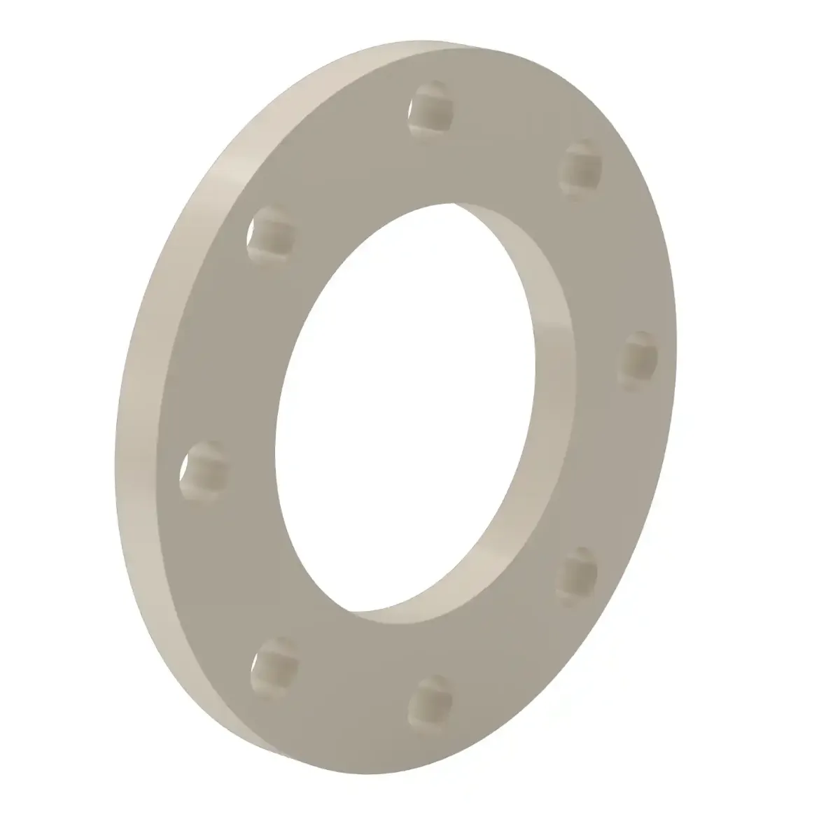 Picture of Backing Ring DIN:450/DN500 MOP 16bar steel insert/for stub flange injection moulded+drilled PN10 Flange connection PP-FRP grey
