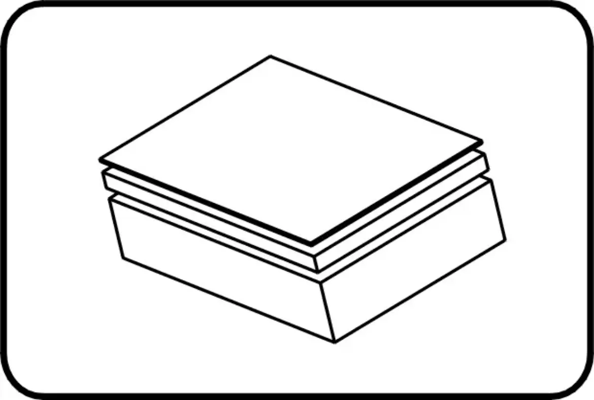 Picture of Sheet:2000X1000X6mm extruded EN ISO 14632  PE natural