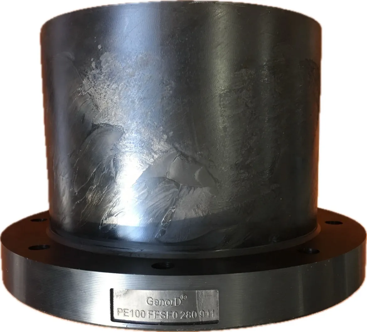 Picture of Full Face Stub Flange to Suit 200mm Pre Drilled to 8 x18 235PCD (6 inch Drilling)  Long Spigot DN200/6