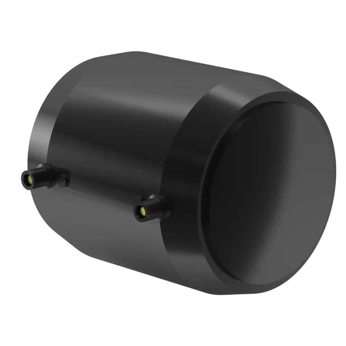 Picture of E-End Cap:180 SDR26-11 MOP water 16bar/gas 10bar injection moulded Electro-fusion W/P PE 100-RC black